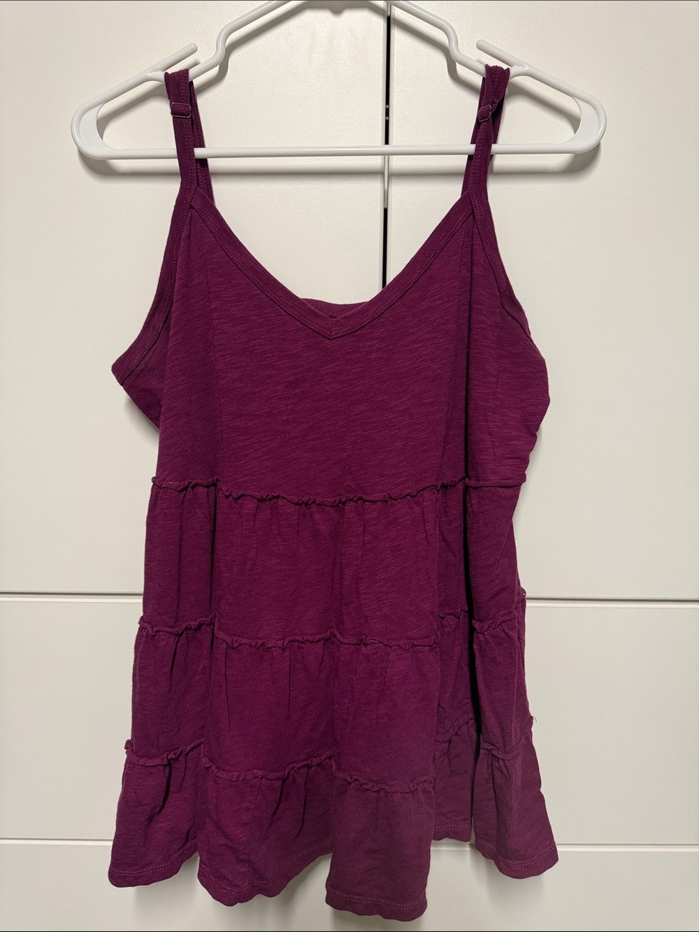torrid Plum Tiered V-Neck Camisole